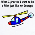 thumbnail image 2 of CafePress - Helicopter Pilot Grandpa Infant Bodysuit - Baby Light Bodysuit, Size Newborn - 24 Months, 2 of 4