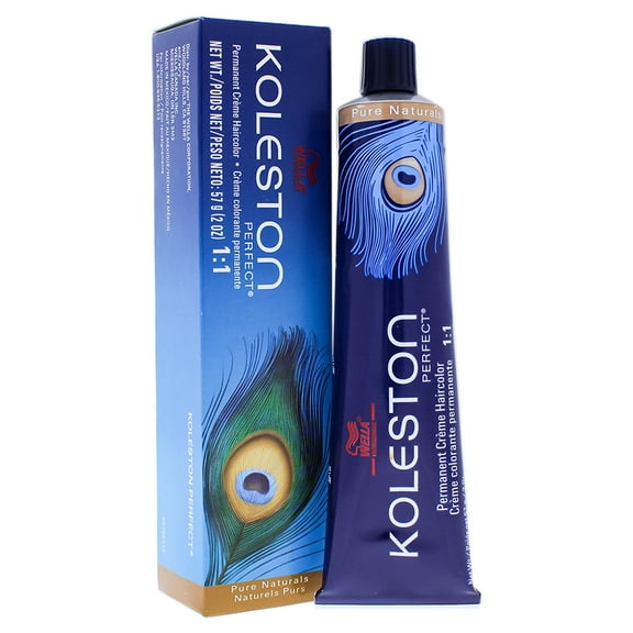 Koleston Perfect Permanent Creme Haircolor - 5 07 Light Brown-Natural Brown by Wella for Unisex - 2 oz Hair Color