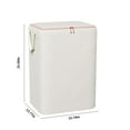 thumbnail image 3 of Xihbxyly Ofertas Relámpago de Hoy Liquidación Prime Bolsa de Almacenamiento de Edredones, Bolsa de Almacenamiento Plegable, Organizador de Edredones para Ropa de Dormitorio, Gran Capacidad de 80 L, B, 3 of 7