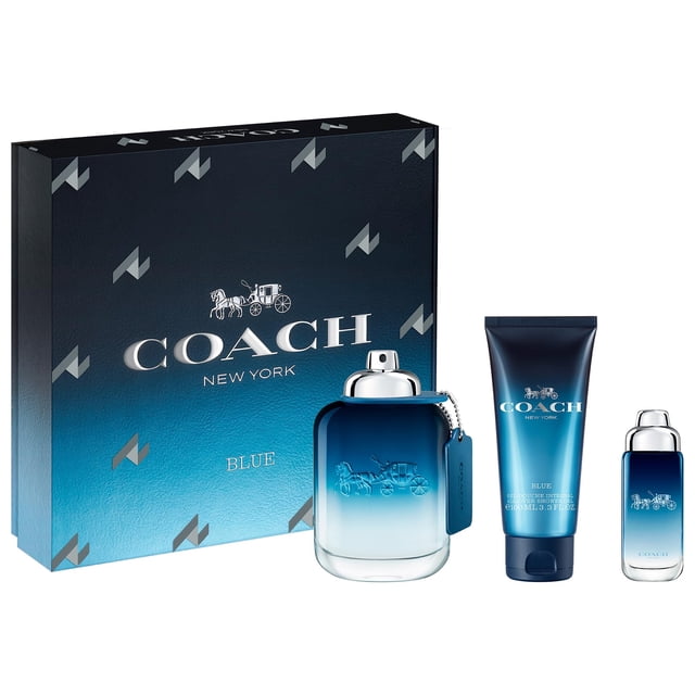 Eau de toilette Perfume COACH Blue de 100 ml con gel de ducha y de viaje