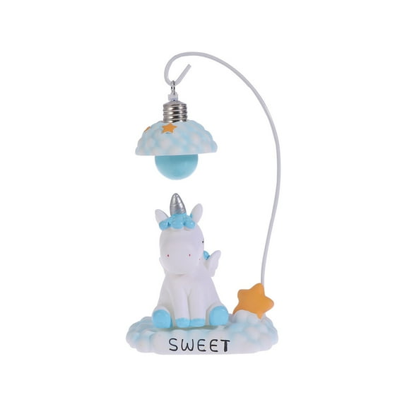 WRISTBIQUE 1Set Cute Light Unicorn Lamp for Toddler Night Light in Bedroom Use