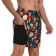 thumbnail image 2 of Fotbe Colorful Astronomy Traje de Baño para Hombre – Shorts de Natación de Secado Rápido con Forro y Bolsillos-XX-Large, 2 of 6