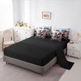 thumbnail image 3 of Homewish Wild Dragon 7-Piece Twin Bedding,Magical Animal Bedding Comforter Set,Gray,Black Reversible, 3 of 8