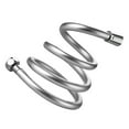 thumbnail image 1 of BRIGHTFUFU Explosion-proof Bathroom Hose Sprayer PVC Silver 1Pcs for Bathroom Use, 1 of 8