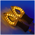 thumbnail image 2 of Direccionales Led Moto Luces Intermitentes Motocicleta 4pz Yellow, 2 of 5