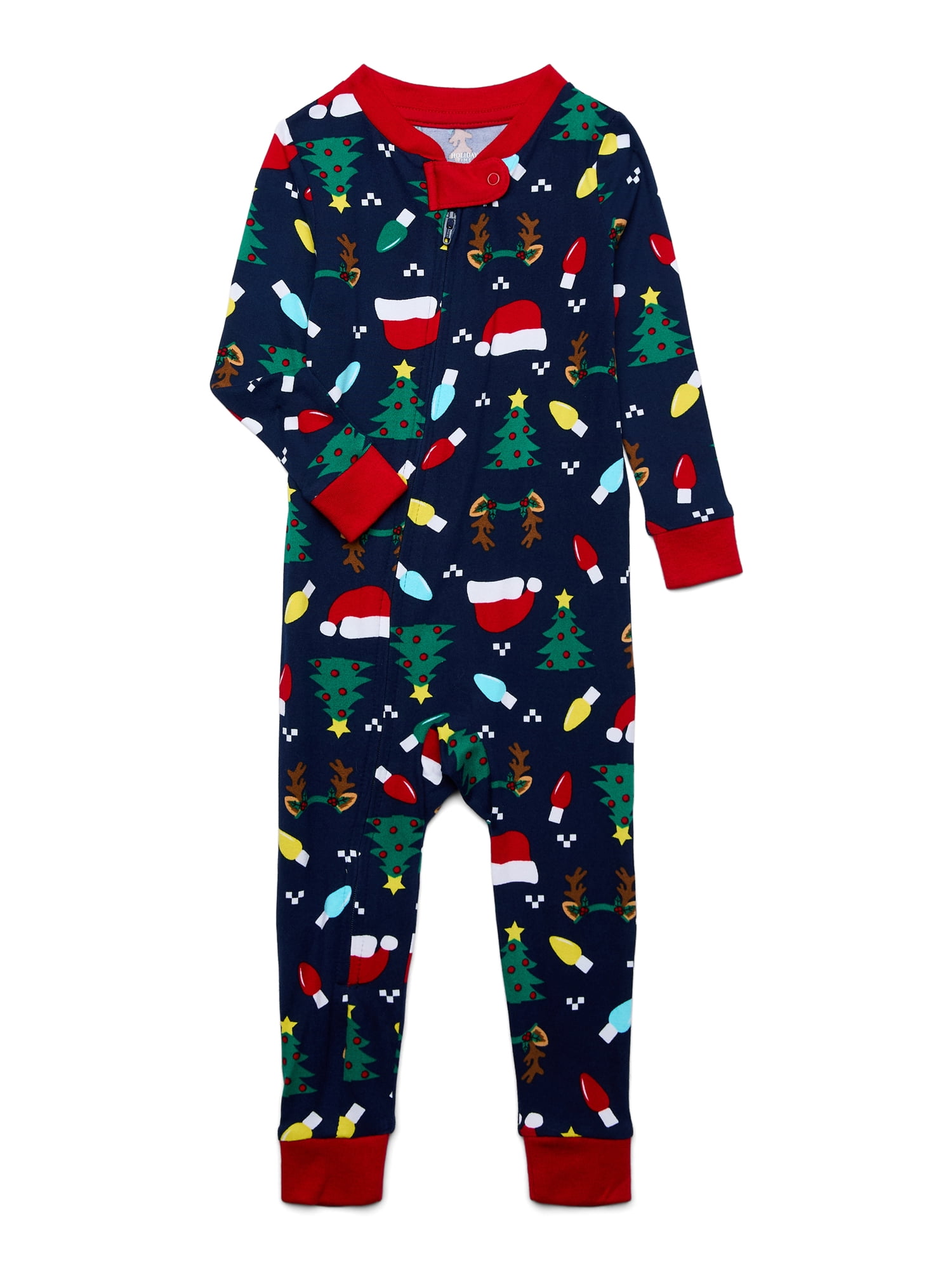 Infant Christmas Matching Family One-Piece Pajamas from Holiday Time, Sizes 6M-18M