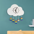 thumbnail image 1 of Reloj de pared BLESIY colgante en forma de gota de lluvia decoración del Dormitorio, 1 of 6
