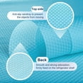 thumbnail image 5 of Fabulas 8pcs Refrigerator Liners Mats, 12 x 17.7'' Fridge Shelf Liner Washable Waterproof, 5 of 8