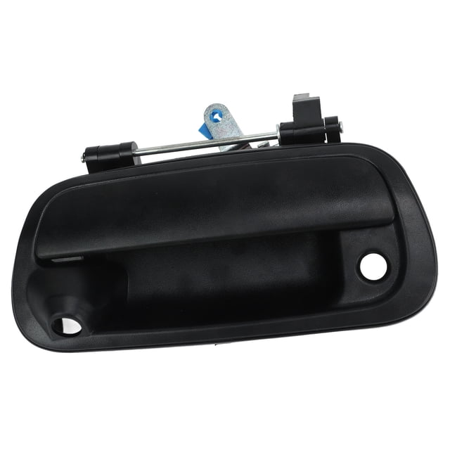 Manija de Puerta Trasera de la Puerta Trasera, Manija Trasera para la Puerta Exterior de la Puerta Trasera de Apariencia de Exquisito Negro Con Cebado Flexible Para El Automóvil