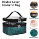 thumbnail image 3 of Bolsa de maquillaje Estuche de viaje de doble capa Organizador de maquillaje Neceser, 3 of 5