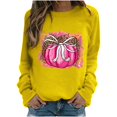 thumbnail image 2 of 50 % de Réduction sur Chandail en Molleton Surdimensionné pour Femmes 2023 Mode Décontractée Manches Longues Col Rond Imprimé Chandail en Molleton Blouse, 2 of 4