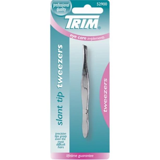 Bassett Brands WEB5290012 Trim Slant Tip Tweezer Case Of 12