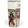 thumbnail image 2 of Rongrong Coffee Queen Tumbler for Coffee Enthusiasts Perfect Blend of Style, Functionality, and Durability Ensuring Your Brew Stays Hot or Cold 20 Oz Stainless Steel, 2 of 5