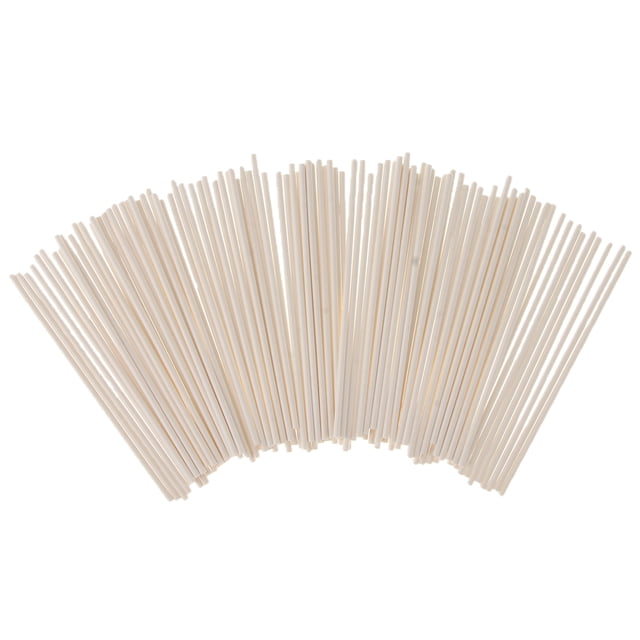 Palitos de paletas de paletas de paletas de papel de 100 cuentas, que tratan el dulce lechón Sunnimix Palillos de paleta de papel Pop Lollipop
