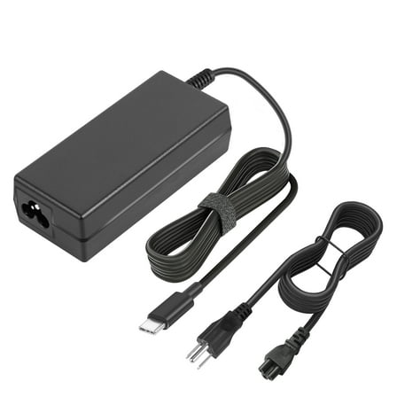 65W 20V 3.25A USB Type C AC Adapter Power Supply Cord for Dell/HP/Lenovo/Asus/Acer/Samsung Charger Fast Charging Type C Power Cord Supply