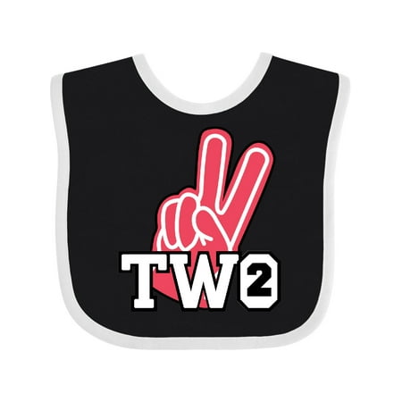 

Inktastic I m Two Boys or Girls Baby Bib