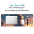 thumbnail image 5 of Rocae Starry Sky Cloud Puppy for Gaming Mouse Pad, Mouse Pad Large, Office Computer Keyboard Mousepad, Keyboard and Mouse Pad with Stitched Edges,31.5 x 11.8 in, 5 of 5