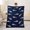 Black4, variant on Cartoon Whale Shark Print Throw Blanket Navy Blue Ocean Animal Pattern Soft Flannel Decorative Blanket For Kids Bedroom Sofa