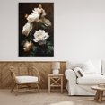 thumbnail image 3 of Stupell Industries Transitional Tower of White Roses Canvas Art, 30 x 45, by Petals Prints Design, 3 of 8