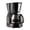 Black, variant on Brentwood 4-Cup 650-Watt Coffee Maker, White