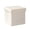 White, variant on odorsTT White Storage Ottoman Cube, Folding Storage Ottoman, Storage Chest, Sherpa Storage Ottoman with Lid, Small Ottoman Stool Foot Rest Stool for Living Room Bedroom Dorm,12.6inches