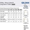 thumbnail image 3 of Gildan Men’s Long Sleeve T-Shirt, 100% Cotton Classic Fit Tee Shirts (Mix Color 6 PCS, XL), 3 of 8