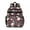 Black-29, variant on Vintage Floral Geometric Pattern Toddler Backpack Adjustable Padded Straps Chest Strap Water-Resistant Bookbag