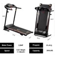 thumbnail image 6 of SEGMART Electric Foldable Treadmill w/3 Manual Adjustable Incline, 14'' Wide Tread Belt Treadmills for Home, Digital Exercise Machine with 12 KM/h Max Speed for Home & Gym Cardio Fitness, S5562, 6 of 6