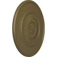 thumbnail image 3 of 29 3/4"OD x 1 1/2"P Wigan Ceiling Medallion Mississippi Mud Finished, 3 of 7