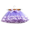 thumbnail image 5 of Tutu Skirt Girls Colorful Rainbow Tulle Skirt Princess Mini Dress Clothing, 5 of 7