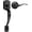 Black, variant on Gold Camelot Trim Lower Half Handleset, Upgated Entry Door Handle with Accent Wave Door Lever, Gold Front Door Handleset, Interior Left Handed Lever