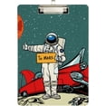 thumbnail image 2 of FMSHPON Astronaut Hitchhiker Clipboard Hardboard Wood Nursing Clip Board and Pull for Standard A4 Letter 13x9 inches, 2 of 8