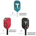 thumbnail image 5 of Raijin Fiberglass Pickleball Paddle With Paddle Cover, Polypropylene Honeycomb Core, 5 of 5