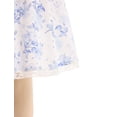 thumbnail image 7 of IBTOM CASTLE Tween Girls Midi Corset Dress for Middle School Dance Party Summer Vacation Sundresses Holiday Junior Dresses 12-13 Years Blue Floral, 7 of 7