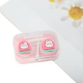 thumbnail image 5 of Unique Bargains 1 Set Contact Lens Case Contact Lens Container Contact Lens Carrier Bunny Pattern 2.6"x1.65"x1.1" Pink, 5 of 5