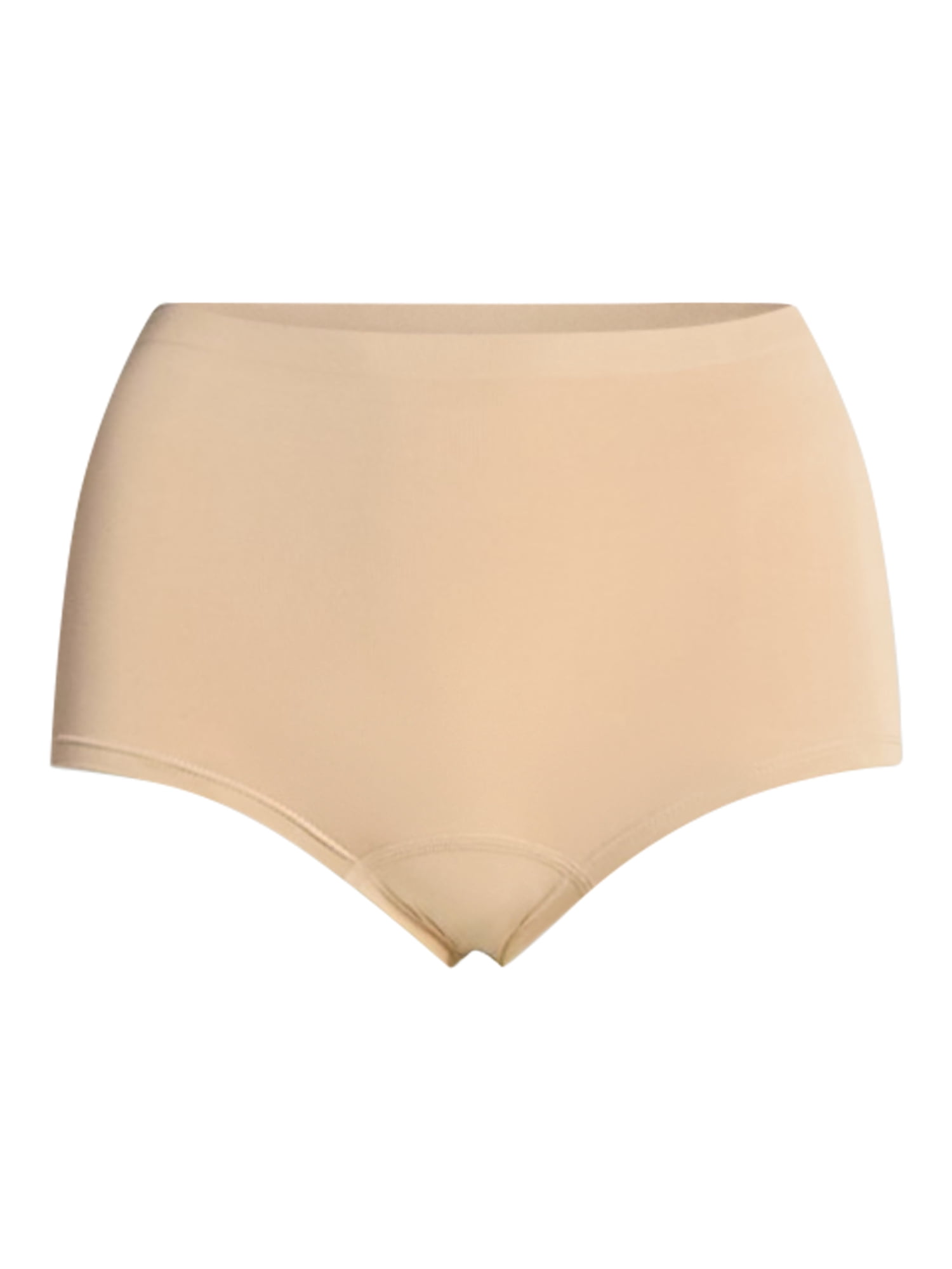 Joyspun Women's Seamless Boyshort Panties, 3-Pack, Sizes XS-3XL