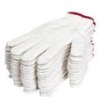 thumbnail image 2 of Guantes de protección laboral de hilo de algodón puro para construcción, engrosados, resistentes al desgaste, resistentes a las manchas, para reparación de automóviles, guantes de hilo de cártamo, 2 of 2