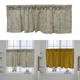 thumbnail image 2 of Cortina corta nórdica para cocina, puerta de armario de vino, cortinas de lino y algodón estampadas, decoración del hogar para dormitorio y sala de estar, 2 of 5