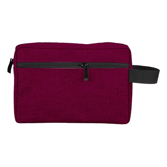 Travel Toiletry Bag for Women and Men Water-Resistant Foldable Hanging Organizer with Handle, 8.66 x 5.7 x 2.75 in