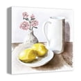 thumbnail image 2 of Creative Products Lemon Pitcher and Flowers 16x16 Canvas Wall Art, 2 of 5