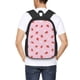 thumbnail image 4 of Balery Strawberry Floral Mochila para hombre y mujer - Tela Oxford 600D resistente - Gran capacidad, resistente al agua, ideal para la escuela, viajes y senderismo, 4 of 6