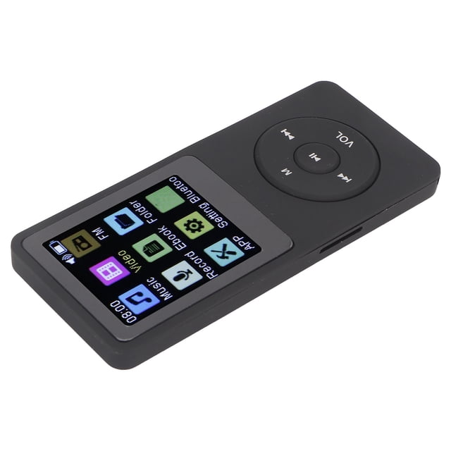 Reproductor De MP3, Reproductor De Música De Bolsillo HiFi, Reproducción De Fotografías Y Vídeos, Lector De Libros Electrónicos, Altavoz HD Con Grabadora Para Viajes