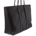 thumbnail image 3 of Valentino Rockstud Grainy Leather Tote, Black, 3 of 4
