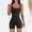 Black, variant on TAIAOJING Women Casual Jumpsuits Yoga Rompers Workout Ribbed Square Neck Sleeveless Sport Romper