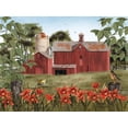 thumbnail image 2 of Jacobs, Billy 14x12 White Modern Wood Framed Museum Art Print Titled - Summer Days, 2 of 4