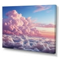 thumbnail image 2 of Designart "Transcendent Twilight The Candy Sky" Landscapes Canvas Wall Art, 2 of 5