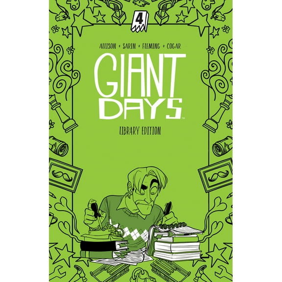 Giant Days Giant Days Library Edition Vol. 4, (Hardcover)