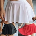 thumbnail image 5 of Women Costume Pleated Skirt A-Line Lingerie Sheer See Through Skirts, 5 of 8