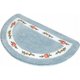 thumbnail image 1 of CHAO Alfombra de baño de flores, 40 × 60 cm, alfombra tradicional con flores de rosas, alfombra antideslizante para puerta, alfombra de cocina, alfombra de baño suave, alfombra floral rosa para sala d, 1 of 5