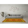 thumbnail image 3 of Ahgly Company Indoor Rectangle Oriental Yellow Traditional Area Rugs, 8' x 10', 3 of 4